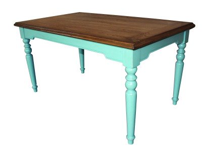 Mesa de comedor Conjunto de mesas de madera para sala de estar de diseño de 150 cm nuevo