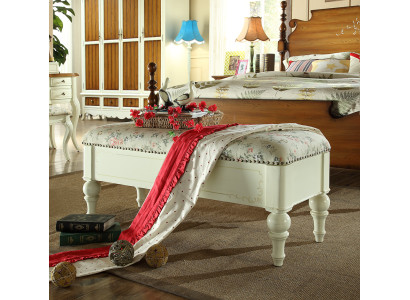 Asiento Textil Acolchado Banco Acolchado Asiento Taburete Bancotela de Madera Estilo Diseñador Nuevo