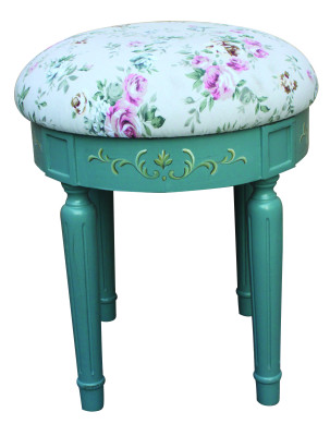 Diseñador Asiento Cojín Banco Cojín Taburete Banco Textil Madera Estilo Casa de Campo