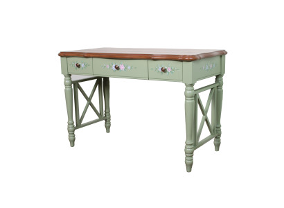 Escritorio de madera maciza muebles Mesa clásica Escritorios de oficina Estilo de casa de campo
