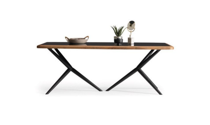 Juego de comedor mesa 4 sillas aparador espejo grupo de 7 piezas conjunto de comedor