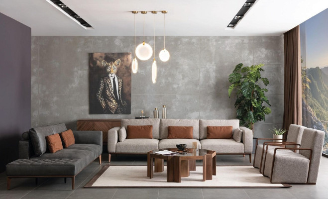 Butaca de salón 1 plaza sofá tapizado moderno diseño de lujo textil.