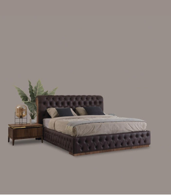 Camas Chesterfield Dormitorio Cama Diseño Camas de lujo Muebles Camas dobles