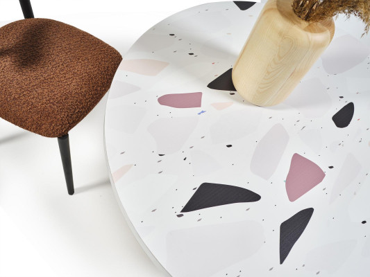 Mesa de centro de diseño de lujo blanco de madera mesa de café auxiliar sala de estar nueva.