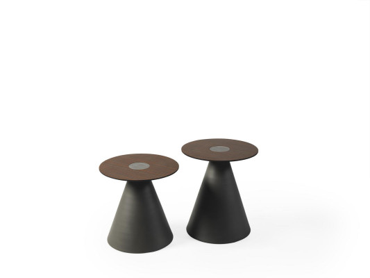 Mesa de café auxiliar para sala de estar Mesa de centro redonda de lujo Nuevo diseño de mesa