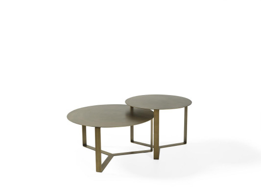 Juego de mesa de 2 piezas. Mesas de centro Mesa auxiliar Mesa de café Diseño Mesa de salón