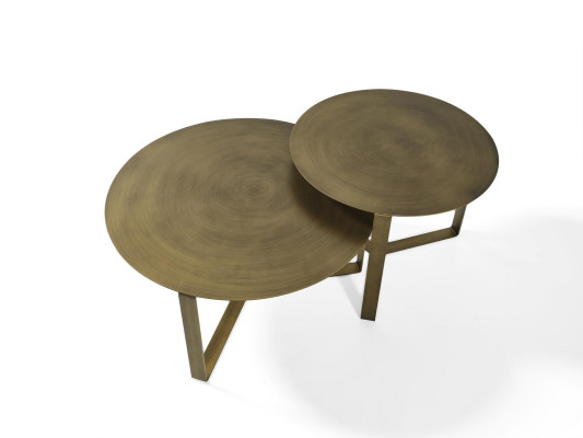 Juego de mesa de 2 piezas. Mesas de centro Mesa auxiliar Mesa de café Diseño Mesa de salón