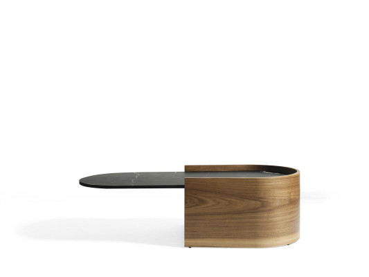 Mesa de centro Mesas de diseñador Mesa auxiliar de lujo de madera Mesa de sala de estar