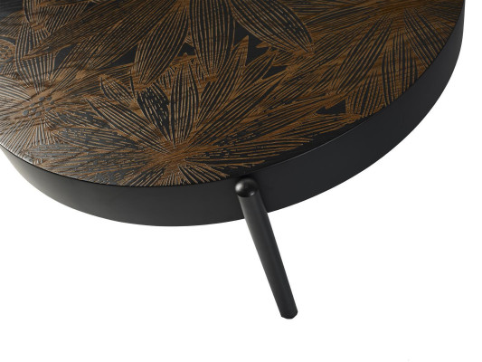 Mesa de centro de lujo de madera muebles modernos mesa auxiliar nueva