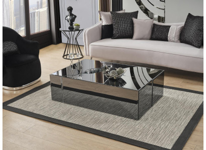 Mesa de centro, muebles de sala de estar, lujo, madera, moderno, diseño nuevo.