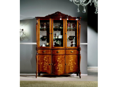 Muebles de lujo de madera, estilo armario, aparador, vitrina, diseño de muebles italiano, nuevo.