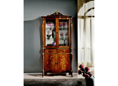 Muebles Estilo clásico Vitrina Armarios de sala de estar Diseño de lujo Muebles italianos Nuevo