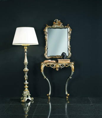 Consola tocador de maquillaje Mesa de cosméticos Espejo Cómoda Mesas Peluquero