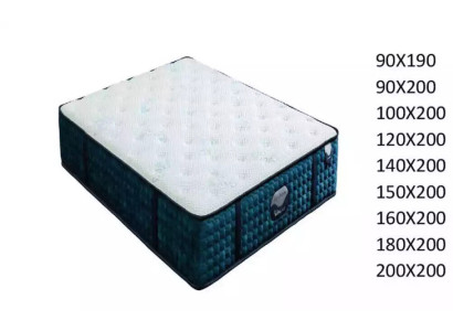 Colchón de lujo de grosor de tamaño king 200x200cm 50cm grande Ortopédico