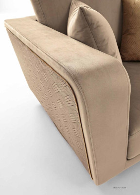Conjunto de sofás Muebles de lujo Sofá Tapizado 3+2 Plazas Sofás 2 piezas Italia