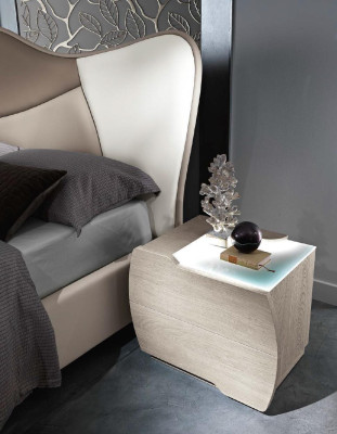 Conjunto de dormitorio de 6 piezas cama mesita de noche cómoda espejo armario de ropa ensemble.