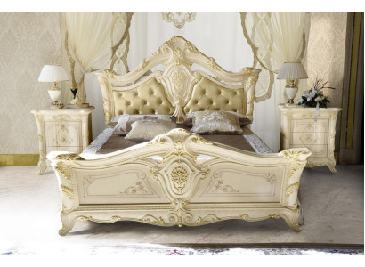 Dormitorio Lujo Cama Mesita de noche Cómoda Conjunto Completo Muebles Hotel