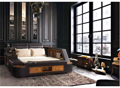 Cama multifuncional Camas dobles Estructura de cama moderna Camas 180x200cm Hotel Nuevo