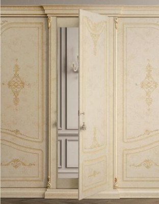 Armario de lujo Armario Estilo Muebles Clásicos de Dormitorio de Madera