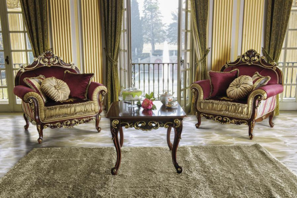Conjunto de sillas Sillas de relajación Grupo de salón Nuevo Diseño Silla de madera Club 2x Juego Nuevo