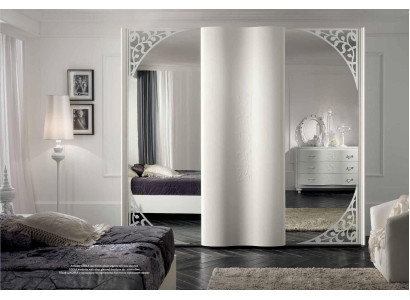 Armario de ropa Lujo Armario con puertas correderas Diseño de dormitorio Armarios de madera Nuevos