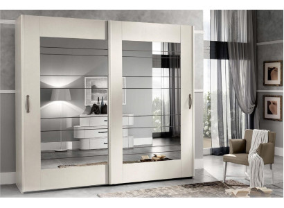 Guardarropas de lujo con puertas correderas armario dormitorio armarios madera moderno