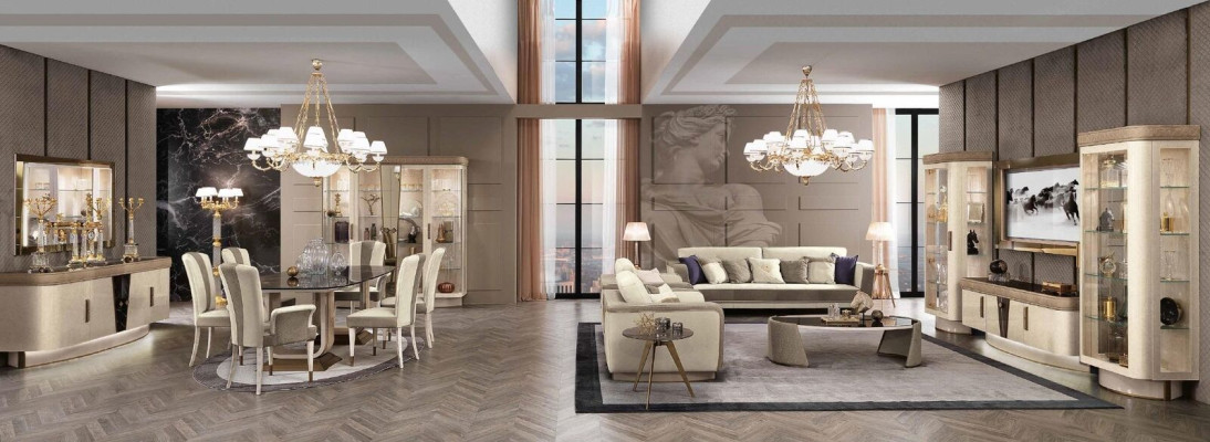 Cómoda con espejo Madera Muebles Cajón Armario Dormitorio Lujo Cómoda Nueva