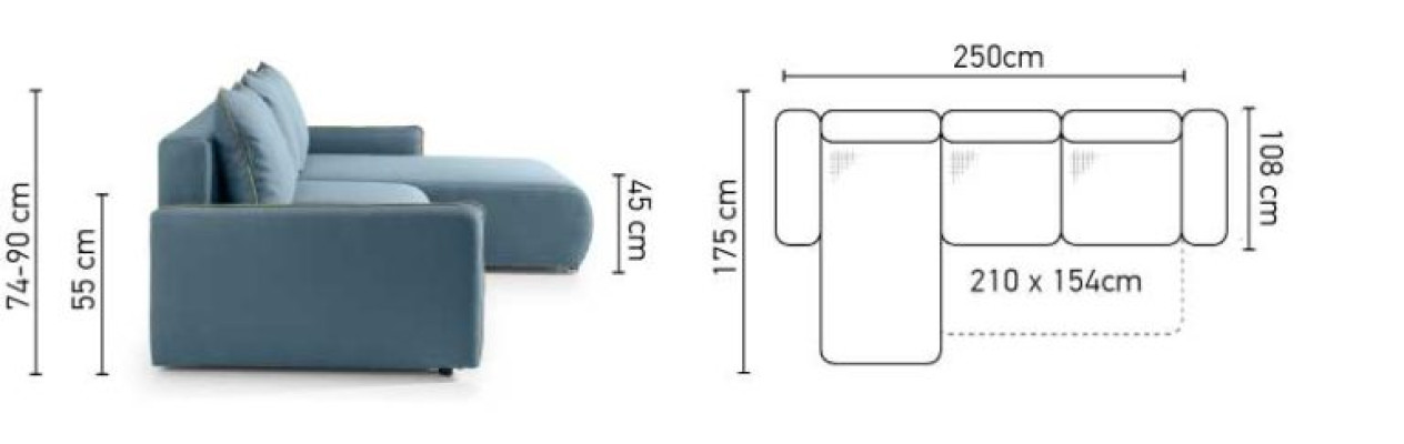 Sofá multifunción ajustable eléctricamente Sofás ajustables Lounger