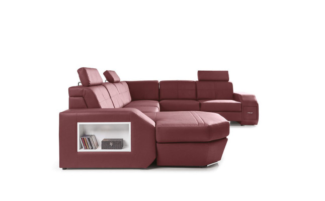 Edles diseño, conjunto de esquina de sofás tapizados, sofás, sillones.
