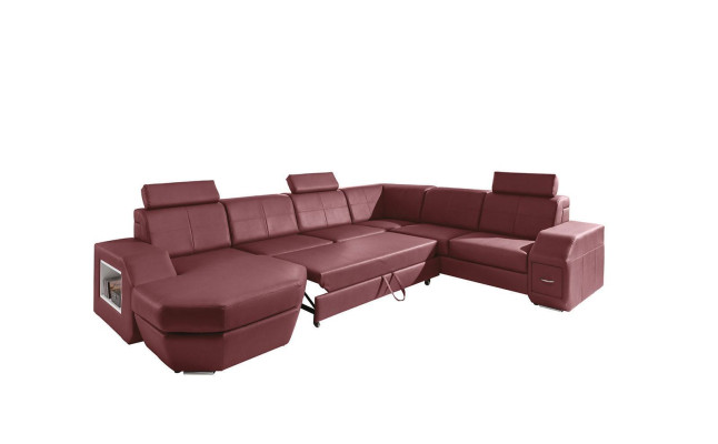 Edles diseño, conjunto de esquina de sofás tapizados, sofás, sillones.
