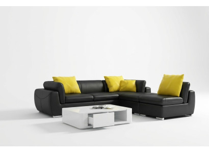 Sofá de cuero Sofá Paisaje de vida Sofá de esquina Conjunto de esquina Diseño Moderno Sofá F3014 nuevo