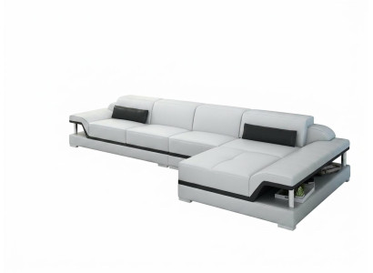 Diseño sofá de cuero sofá sofá grupo de asientos tapizado sofá de cuero 8004C