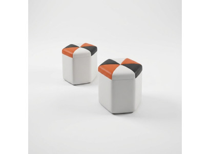Diseño otomano de taburete tapizado otomano asiento chaise tapizado FT004