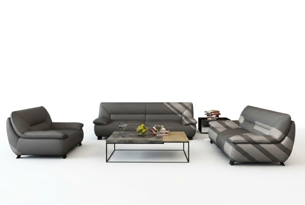 Sofá de cuero Set de cojines 3+2 plazas Sofás Conjuntos de sofás Sofás Nuevo