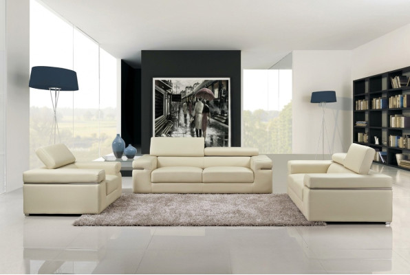 Sofá de esquina 80 20 cojín cuero sofá sala de estar asiento 3+2+1 juego