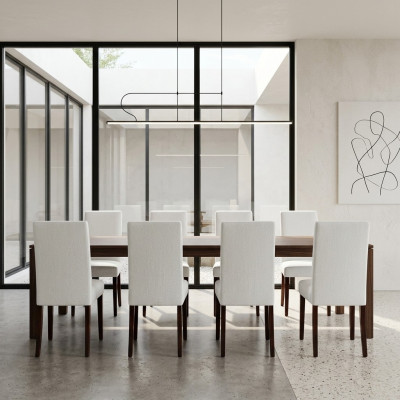 8 sillas silla acolchada diseño salón club asiento respaldo juego sillón nuevo