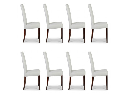 8 sillas silla acolchada diseño salón club asiento respaldo juego sillón nuevo