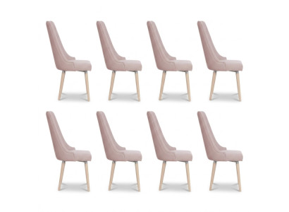 8 sillas Silla Acolchado Diseño moderno Juego de apoyabrazos Sofá Sillón Totalmente nuevo