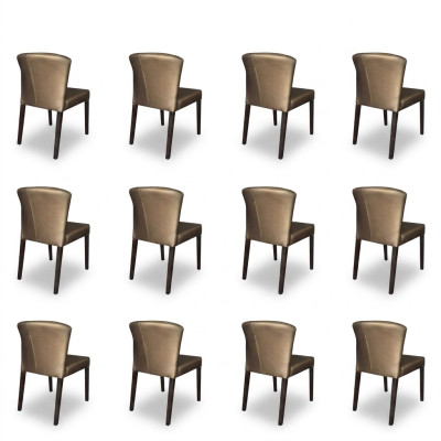 8 sillas silla tapizada diseño conjunto de reposabrazos silla completa moderno set nuevo