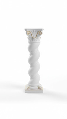 Columna Medusa Estilo Mäander Columna decorativa Estatua Soporte Barroco 100cm Nuevo 1017