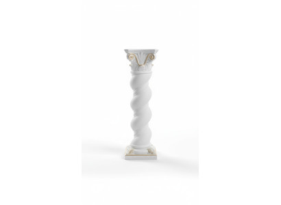 Columna Medusa Estilo Mäander Columna decorativa Estatua Soporte Barroco 100cm Nuevo 1017