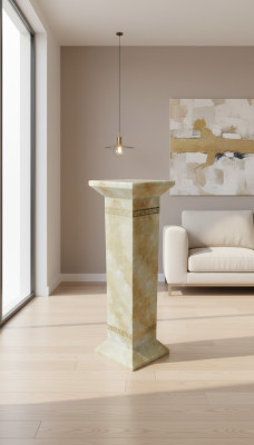 Columna Medusa: Columnas romanas de mármol para una decoración elegante.