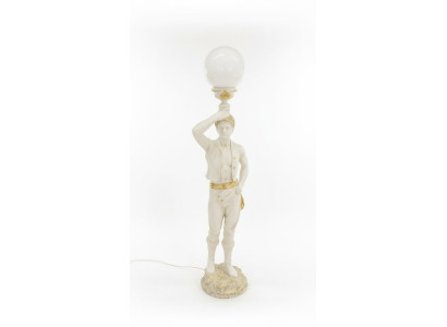 Diseño lámpara de pie lámpara lámparas luces soporte XXL escultura figura estatua