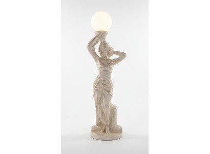 Estilo antiguo lámpara de pie lámpara luminaria lámpara figura escultura diseño luminarias