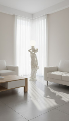 Lámpara de diseño XXL Luminaria Lámpara 143 cm Iluminación clásica P6922x143