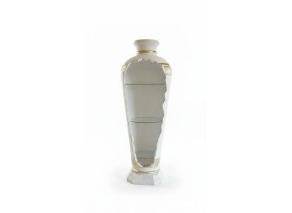 XXL Medusa estilo antiguo vitrina bar jarrón de suelo armario vitrina columna 153 cm nuevo.