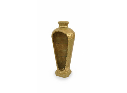 XXL Medusa Estilo Antiguo Vitrina Bar Jarrón de Piso Armario Vitrina Columna 127cm Nuevo