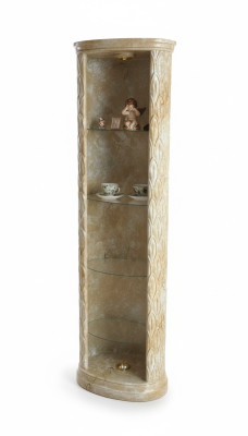 XXL Jarrón de Suelo de estilo Antiguo Medusa Vitri­na Bar Armario Vintrinas Columna 181 cm Nuevo