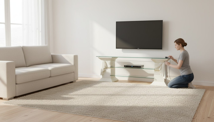 Mueble clásico para televisión RTV, mesa de televisión, mesa de televisión, mueble de TV, estante de Medusa, vitrina 1879.