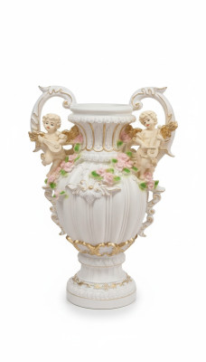 Diseño Maceta de Flores Decoración de Vasos XXL Hecho a Mano Decoración Copa Cáliz 70cm